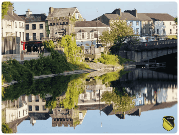 View of the castle in Kilkenny